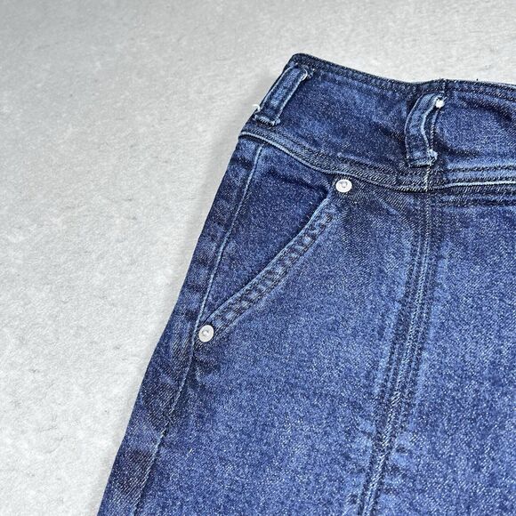 Pilcro & The Letterpress Jeans Anthropologie Women 28 Mid Rise Skinny Dark Wash - Picture 3 of 12